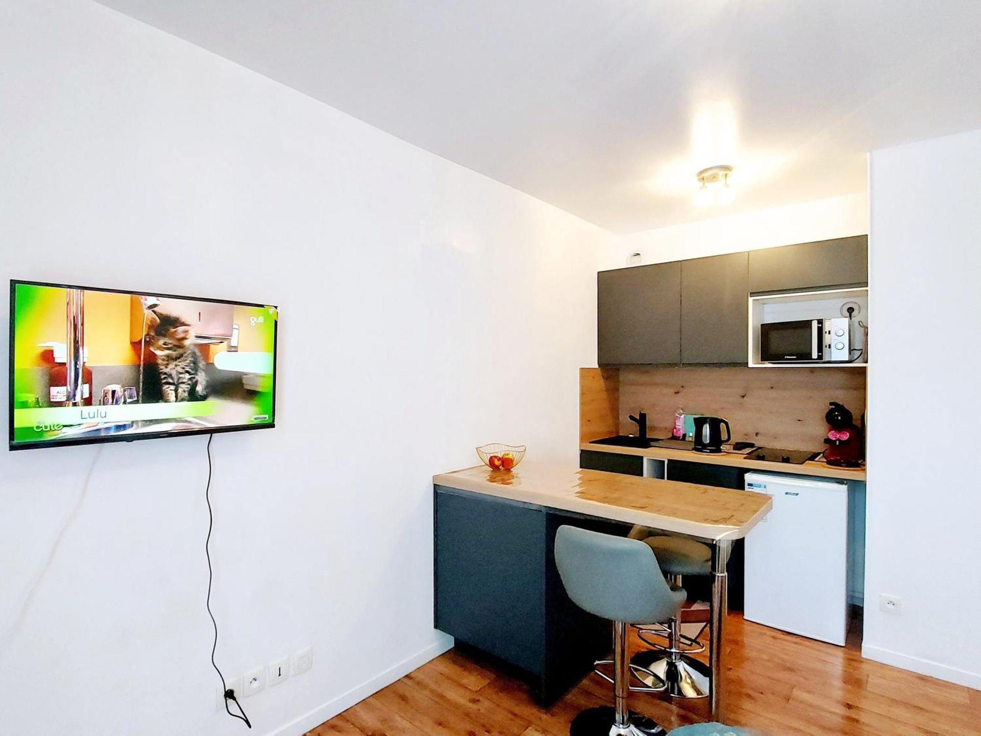 Studio Alpha - 2Min By Train To Disneyland Or 20Min Walk - 5Min Walk To "Val D'Europe" Station Μοντεβρέν Εξωτερικό φωτογραφία