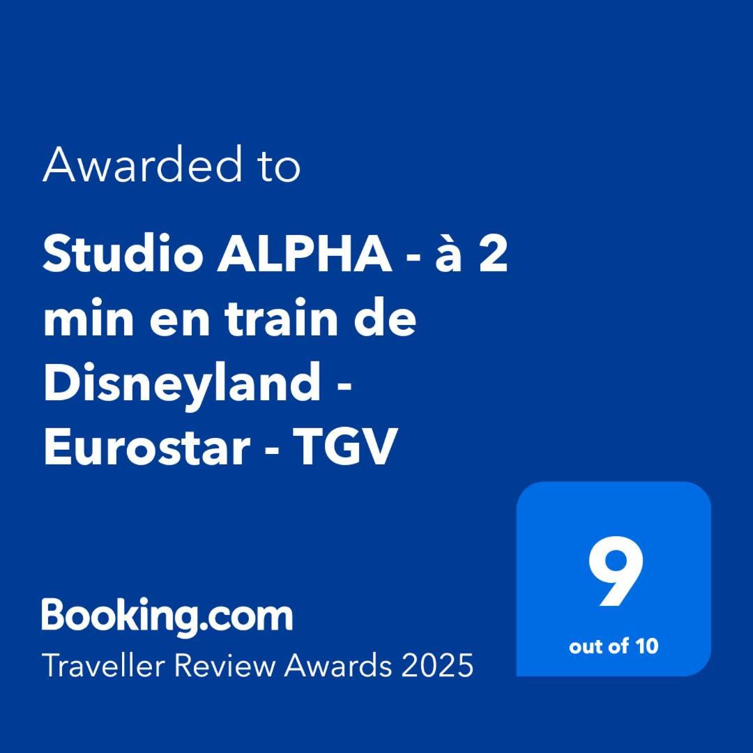 Studio Alpha - 2Min By Train To Disneyland Or 20Min Walk - 5Min Walk To "Val D'Europe" Station Μοντεβρέν Εξωτερικό φωτογραφία