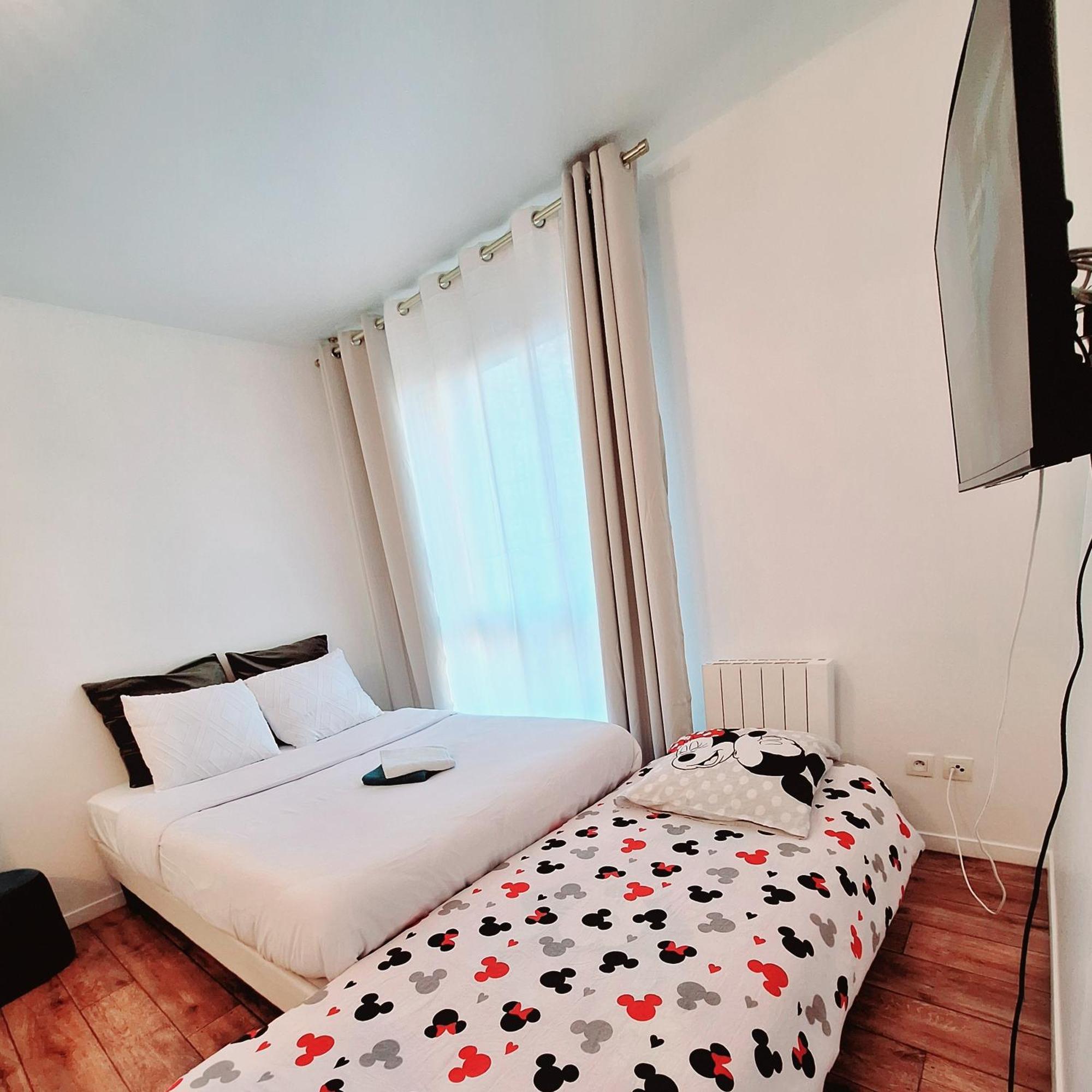 Studio Alpha - 2Min By Train To Disneyland Or 20Min Walk - 5Min Walk To "Val D'Europe" Station Μοντεβρέν Εξωτερικό φωτογραφία