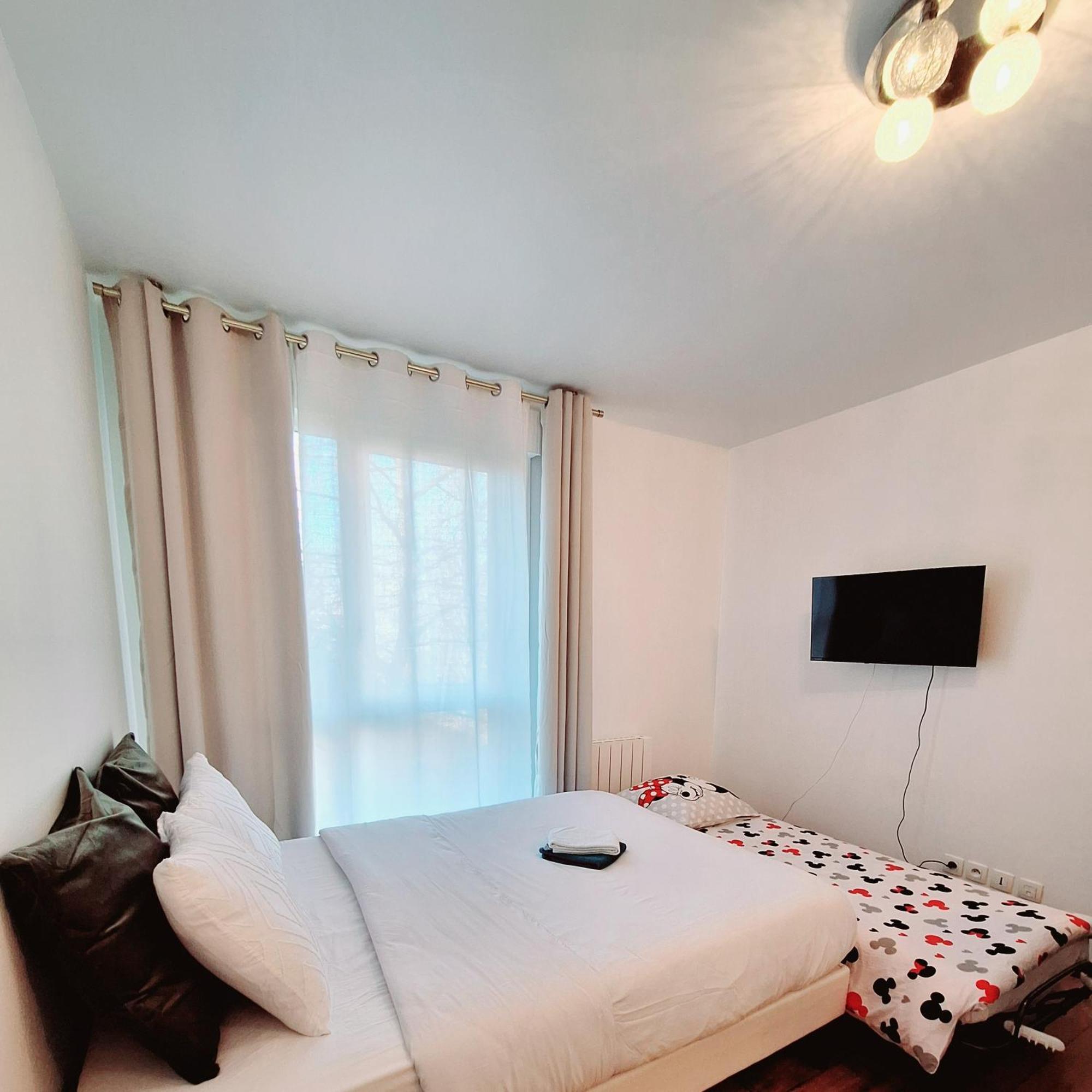 Studio Alpha - 2Min By Train To Disneyland Or 20Min Walk - 5Min Walk To "Val D'Europe" Station Μοντεβρέν Εξωτερικό φωτογραφία