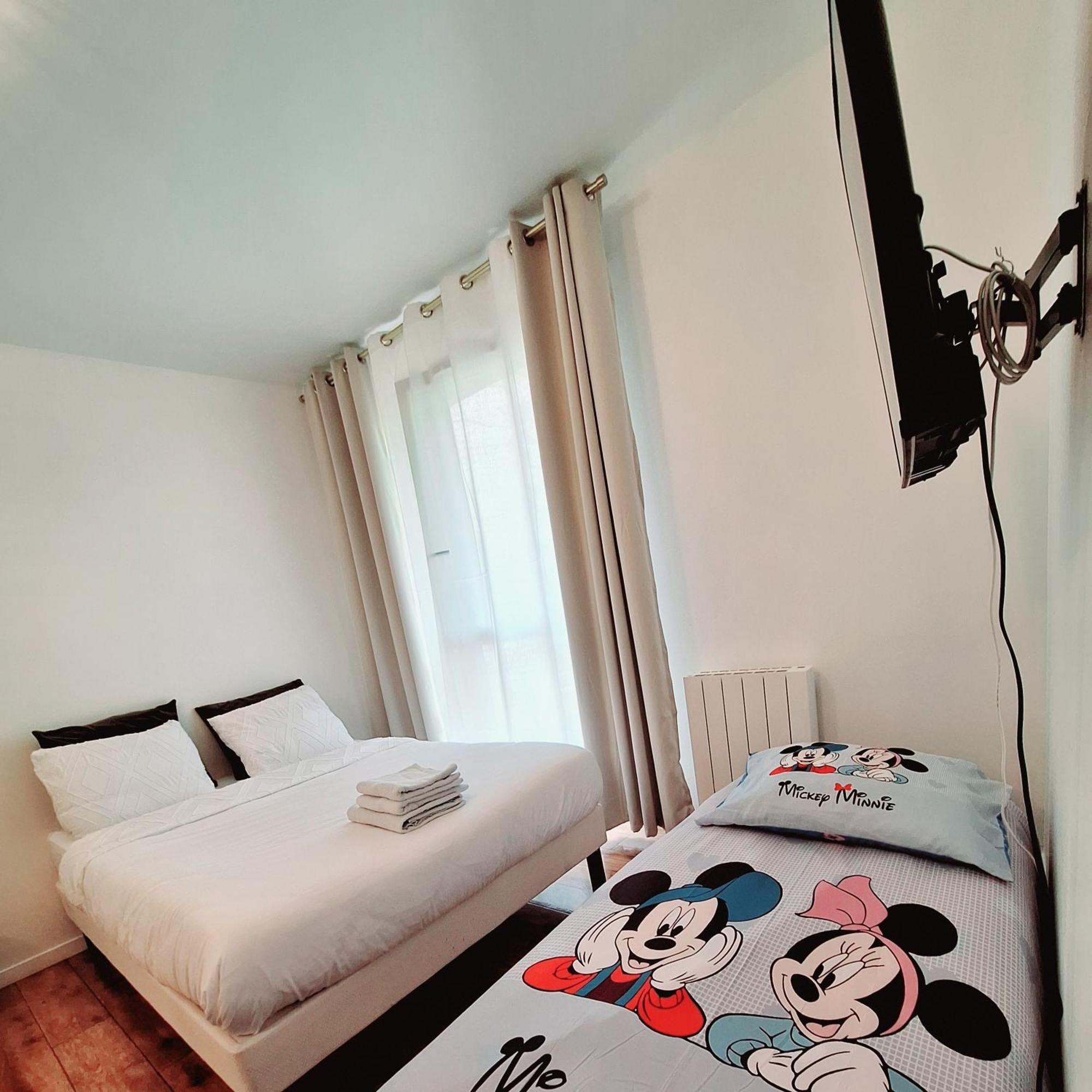 Studio Alpha - 2Min By Train To Disneyland Or 20Min Walk - 5Min Walk To "Val D'Europe" Station Μοντεβρέν Εξωτερικό φωτογραφία